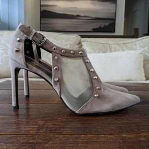 Stuart Weitzman Suede Ankle Booties